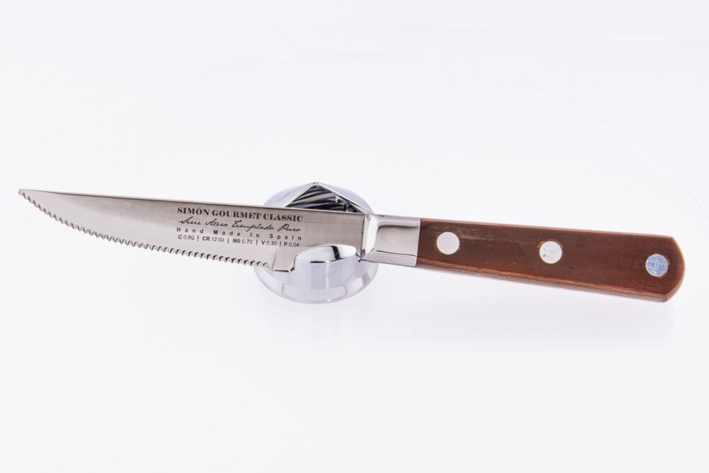 Cuchillo chuletero Simón gourmet Madera