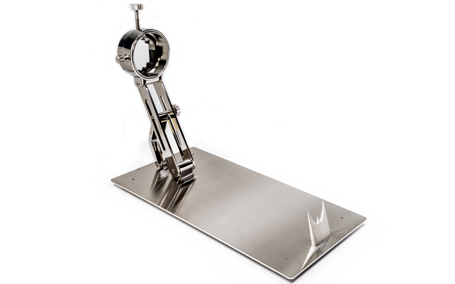 Simón folding articulated stainless ham holder