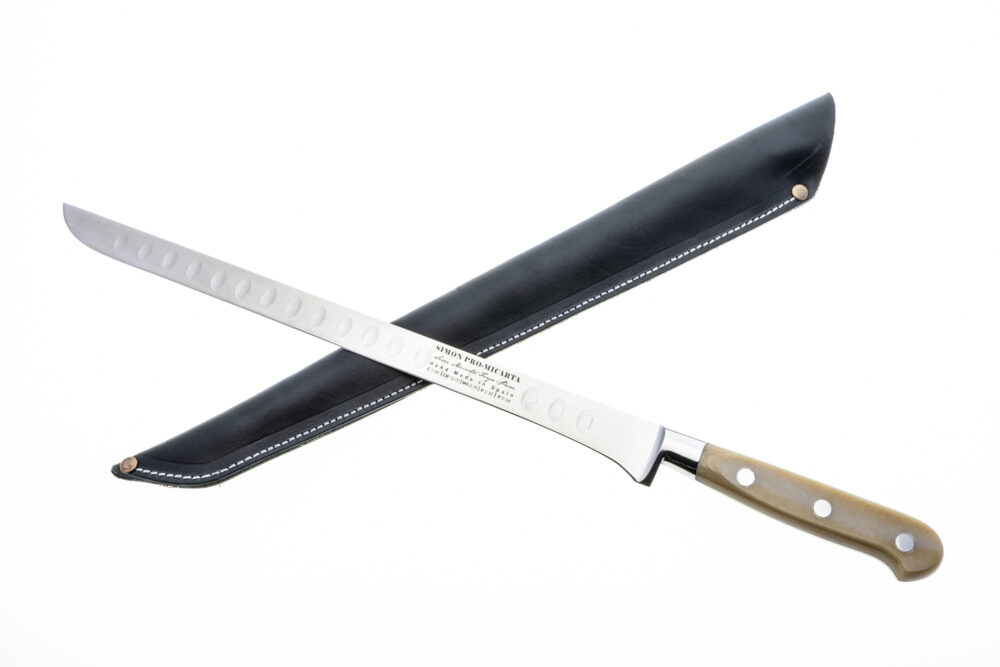 Ham Knife 12" Large Simón PRO Micarta fluted