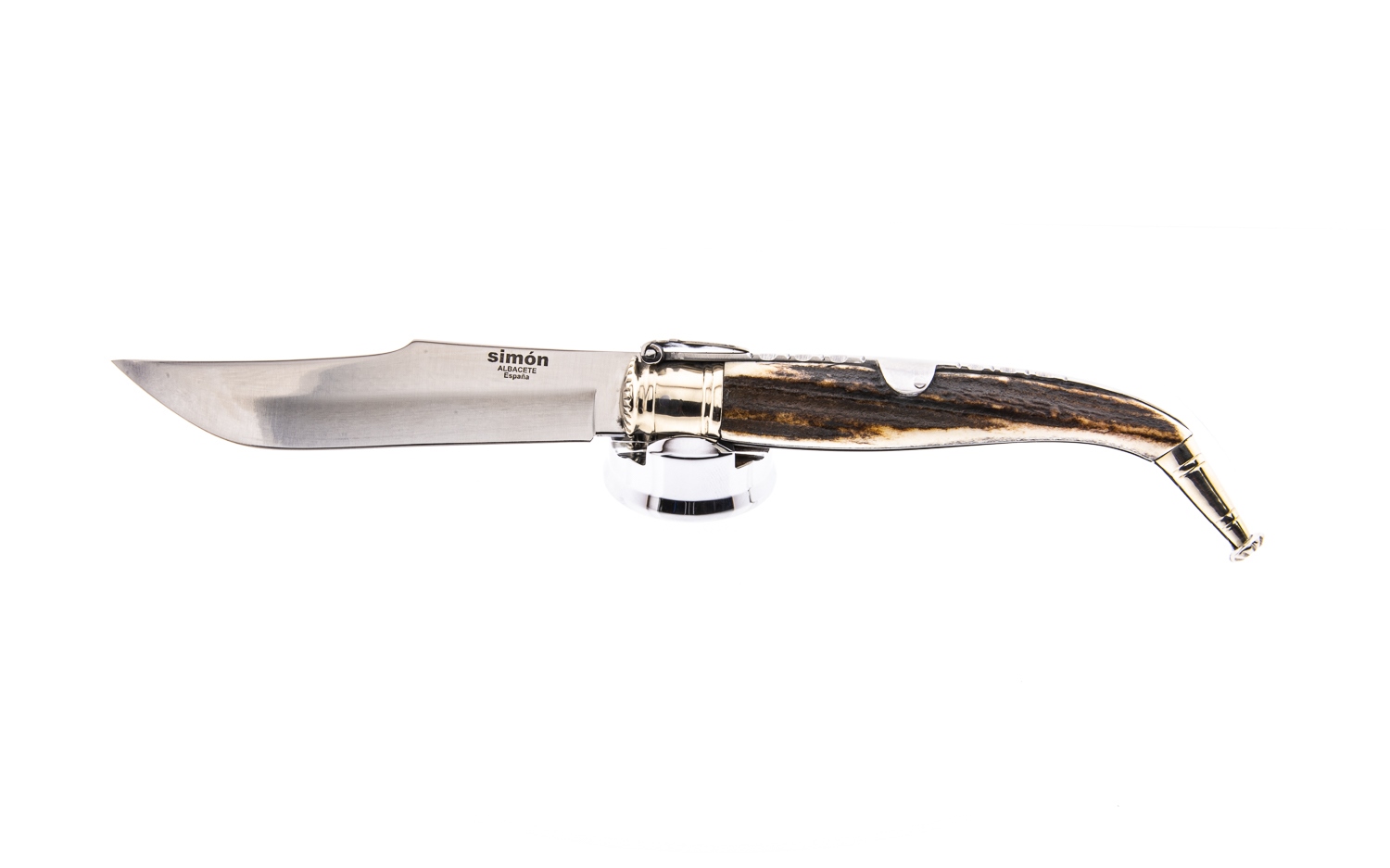 Classic Faca Knife Julian Galván deer horn regular size made in Spain