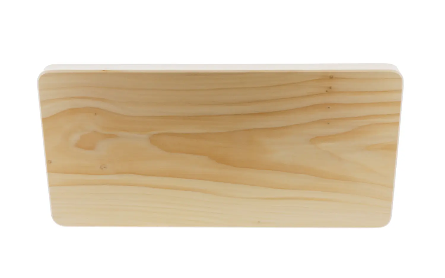 Tabla madera Ginkgo rectangular de cocina para cortar alimentos