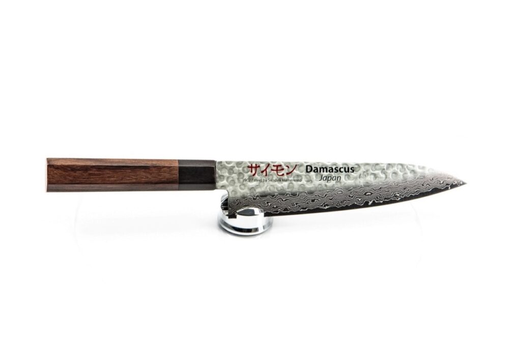 Cuchillo Chef Simón Damascus corto