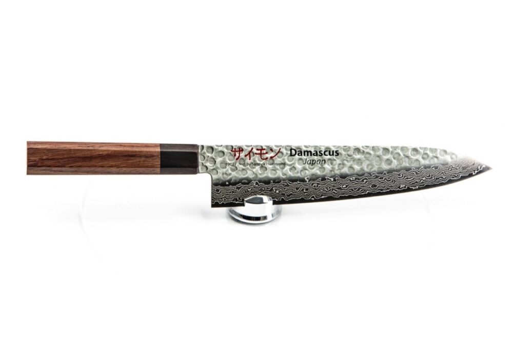 Cuchillo Chef Simón Damascus Mediano