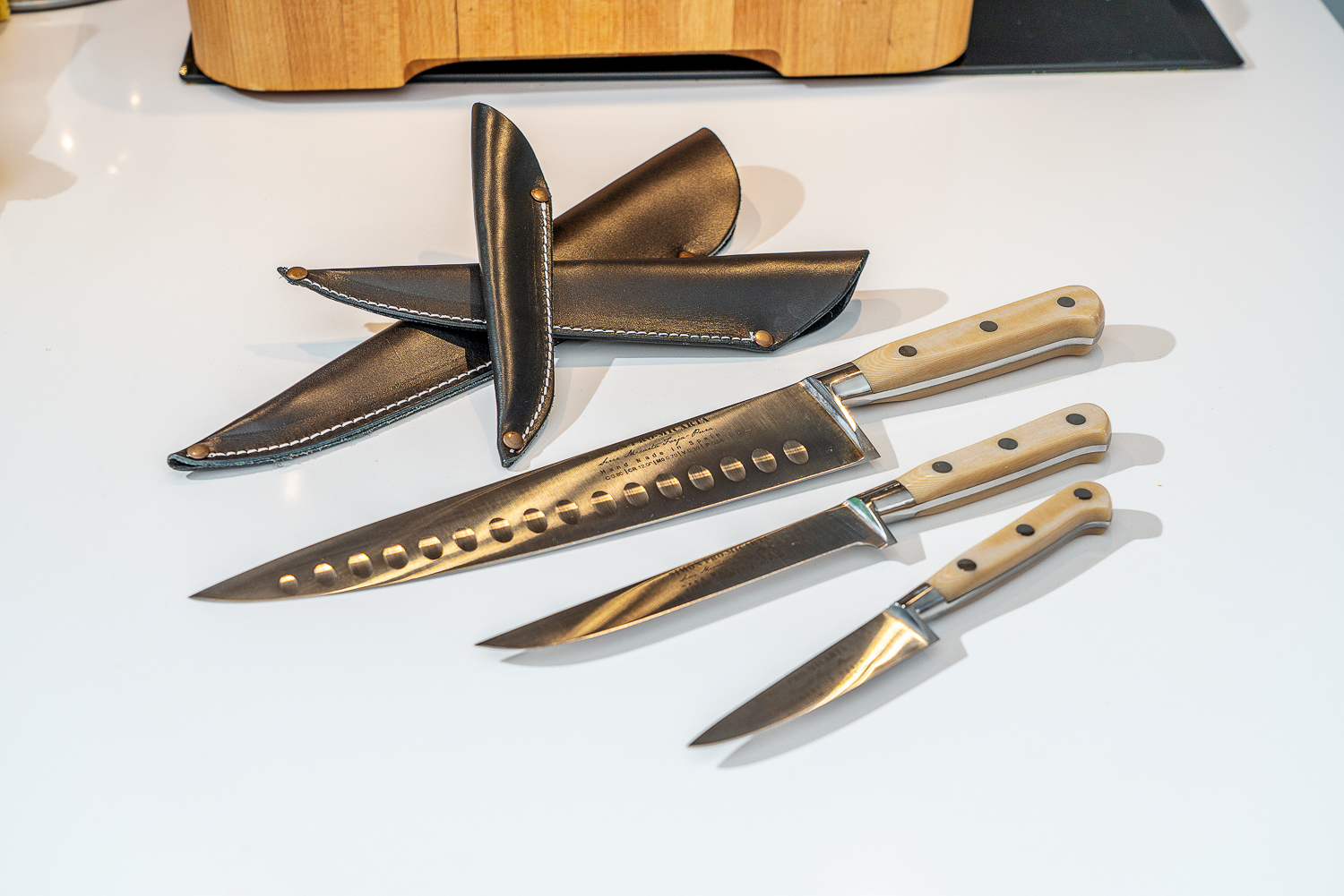 Los tres cuchillos de cocina profesionales imprescindibles