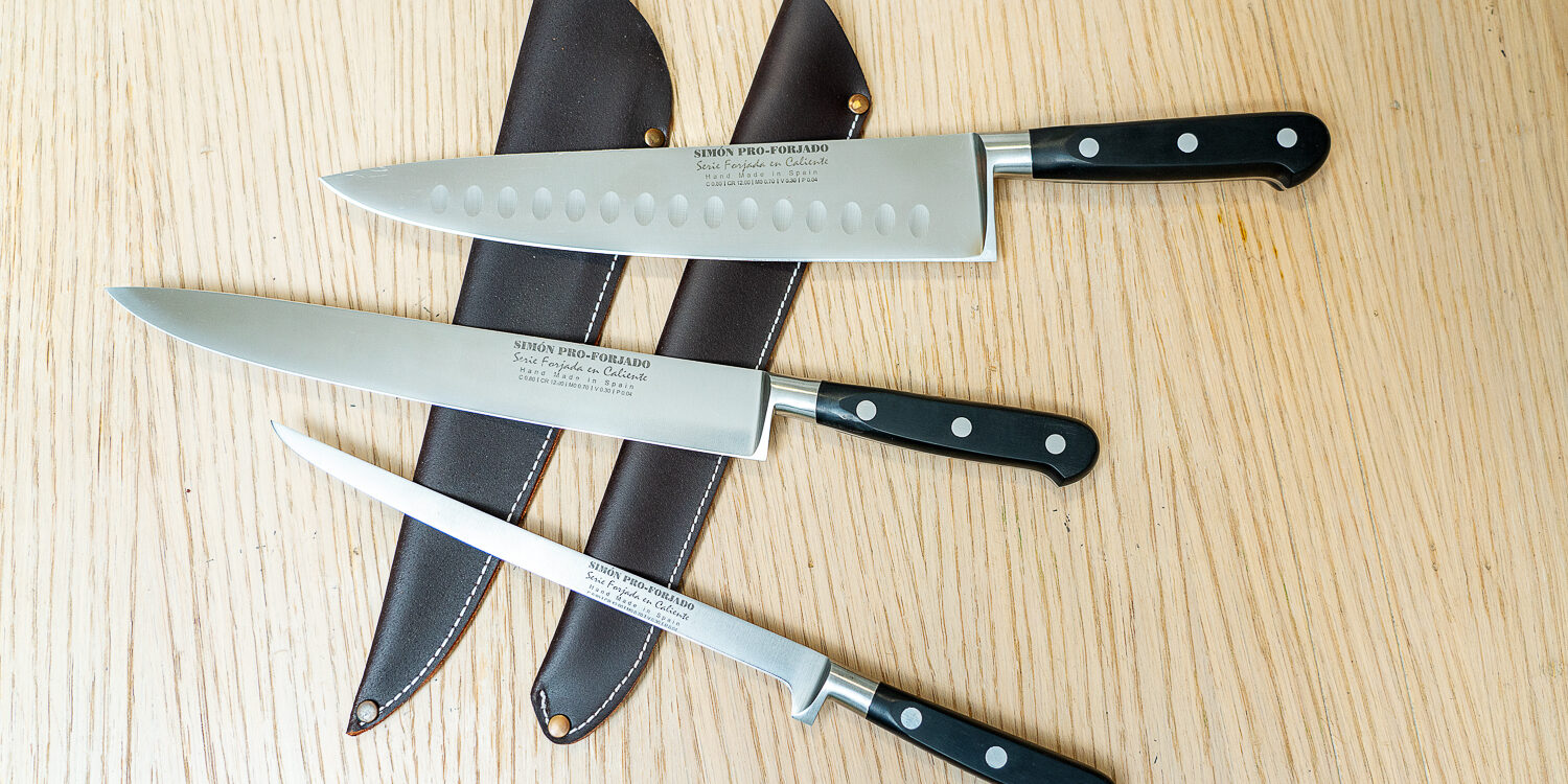 Tres cuchillos imprescindibles para limpiar y preparar el pescado